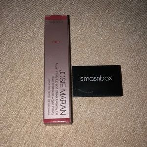 Smashbox eyes duo/Josie Maran Argan Oil lip blush